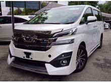2016 Toyota Vellfire 3.5 Executive Lounge Full Spec JBL Sound Sys Radar 4 Cam Modelista Bodykits Unergister for sale.