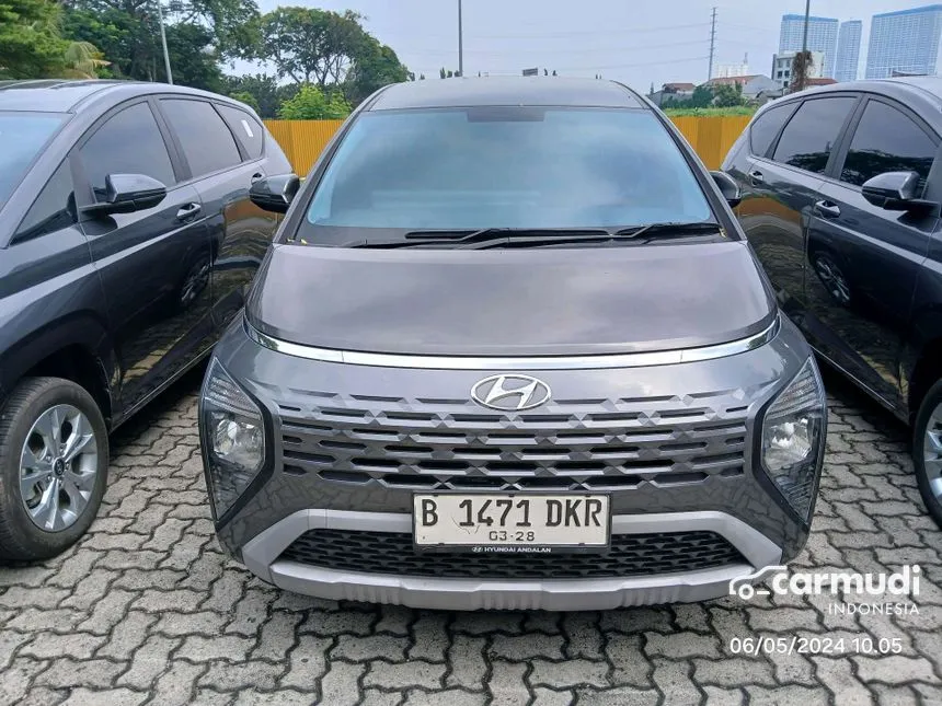 Jual Mobil Hyundai Stargazer 2023 Trend 1.5 di DKI Jakarta Automatic Wagon Abu