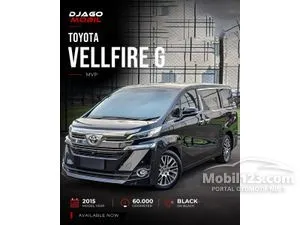2015 Toyota Vellfire 2.5 G MPV Black Hitam Velfire
