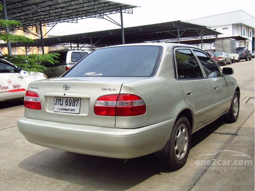 Toyota Corolla 2000 GXi 1.6 in กรุงเทพและปริมณฑล Automatic Sedan สีทอง ...