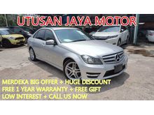 2012 Mercedes-Benz C200 AMG Sport 1.8 (A) Silver *Merdeka Offer* 1 Year Warranty + Free Gift + Ready Stock Offer + Call Us Now