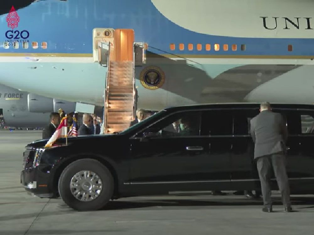 ‘The Beast’, Mobil Presiden AS Joe Biden yang Dibawa ke Bali Curi Perhatian