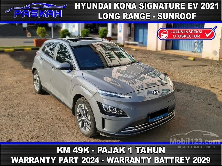 Jual Mobil Hyundai Kona 2021 Signature di DKI Jakarta Automatic Wagon Abu
