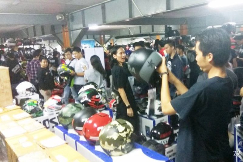Bandung Helmet Exhibition 2017 Dibanjiri Pengunjung 2