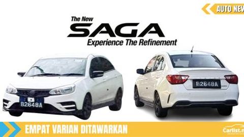 Proton Saga MC2 – Spesifikasi Mengikut Varian