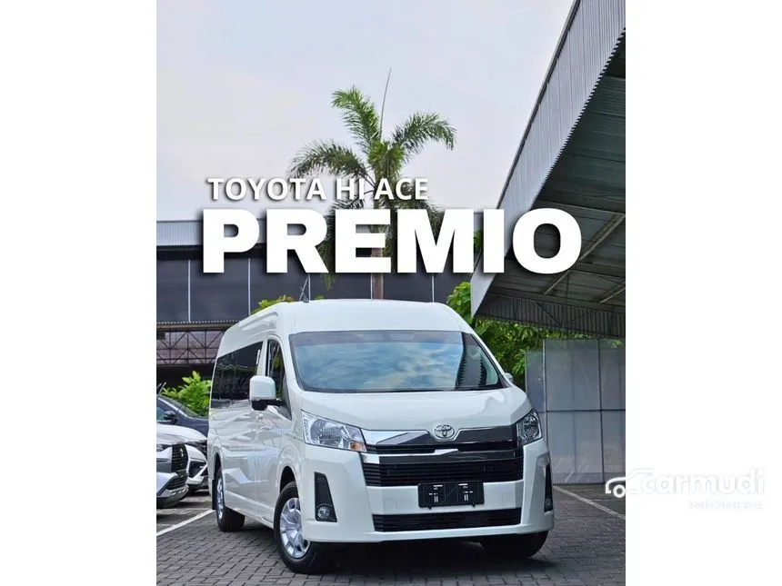 Jual Mobil Toyota Hiace 2024 Premio 2.8 di Banten Manual Van Wagon Putih Rp 647.300.000