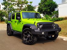 Jeep Wrangler Sport 3.6L 4doors 2012 Hijau KM 29Rb