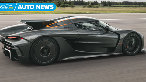 Koenigsegg Jesko Absolut breaks 0-400-0km/h record - 27.83 seconds!