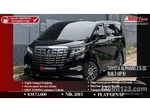 2015 Toyota Alphard 2.5 S MPV