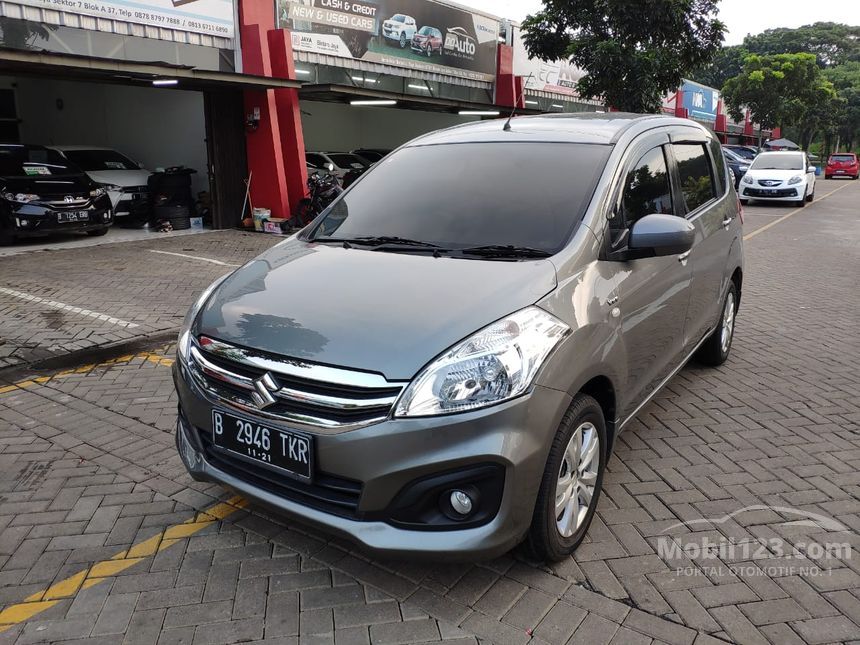 Jual Mobil Suzuki Ertiga 2016 GL 1.4 di Banten Automatic MPV Abu-abu Rp ...