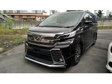 2015 Toyota Vellfire 2.5 ZG FULL SPEC MODELLISTA