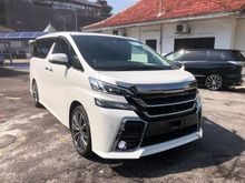 TOYOTA VELLFIRE ZA WITH PANAROMIC ROOF 2016 2015
