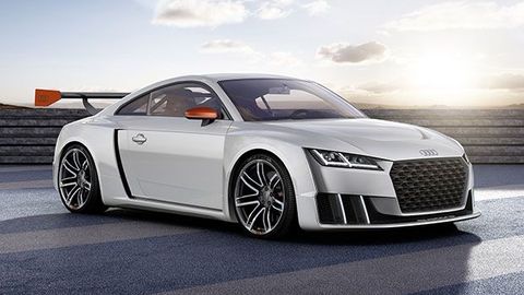 Audi TT Clubsport Turbo Concept Revealed: 600HP, E-Turbo, 310KM/H Top Speed