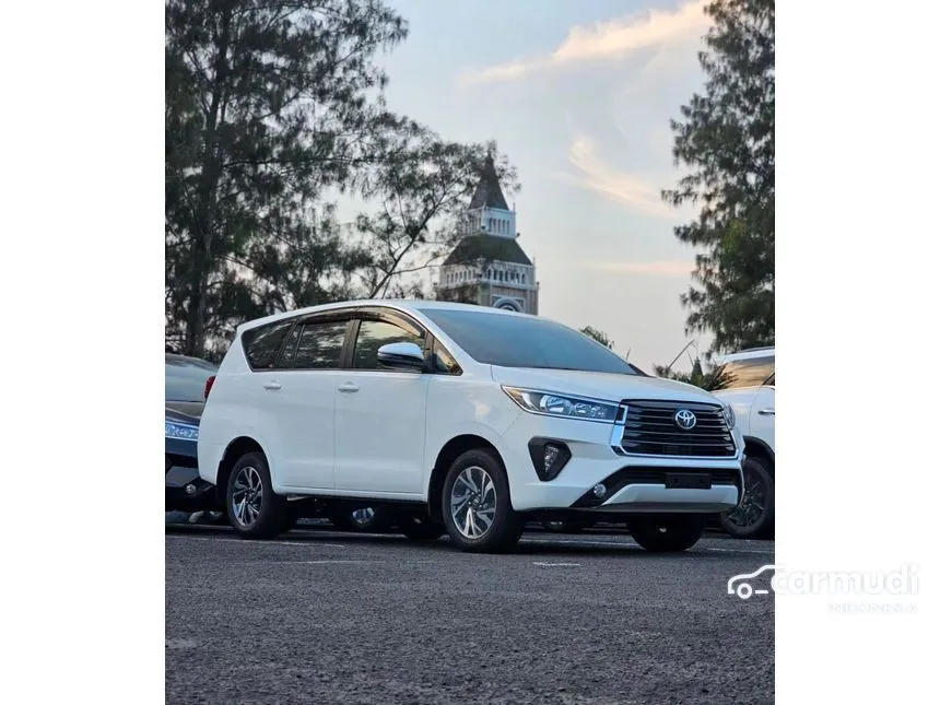 Jual Mobil Toyota Kijang Innova 2024 G 2.4 di Banten Automatic MPV Putih Rp 380.000.000