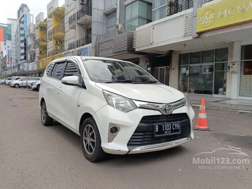 Jual Mobil Toyota Calya 2018 G 1.2 di DKI Jakarta Automatic MPV Putih Rp 115.000.000
