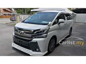 2016 Toyota Vellfire 2.5 ZG PRECRASH BODYKIT UNREG