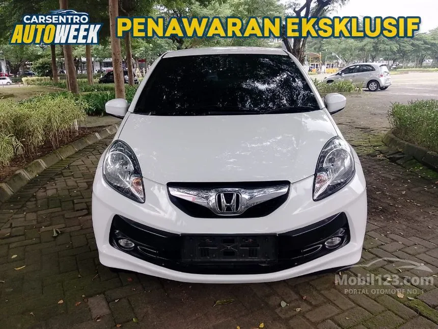 Jual Mobil Honda Brio 2015 E 1.2 di Jawa Tengah Automatic Hatchback Putih Rp 133.000.000