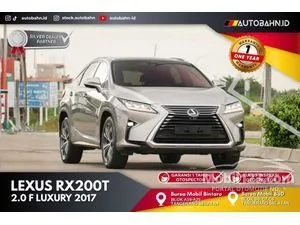 2017 Lexus RX 200t 2.0 Luxury SUV
