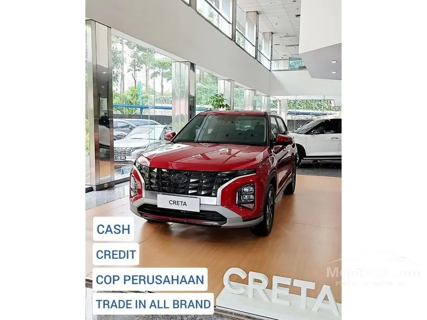 Jual Mobil Hyundai Creta 2023 Prime 1.5 di Banten Automatic Wagon Merah Rp 333.500.000