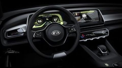 Kia Telluride Pamerkan Dashboard