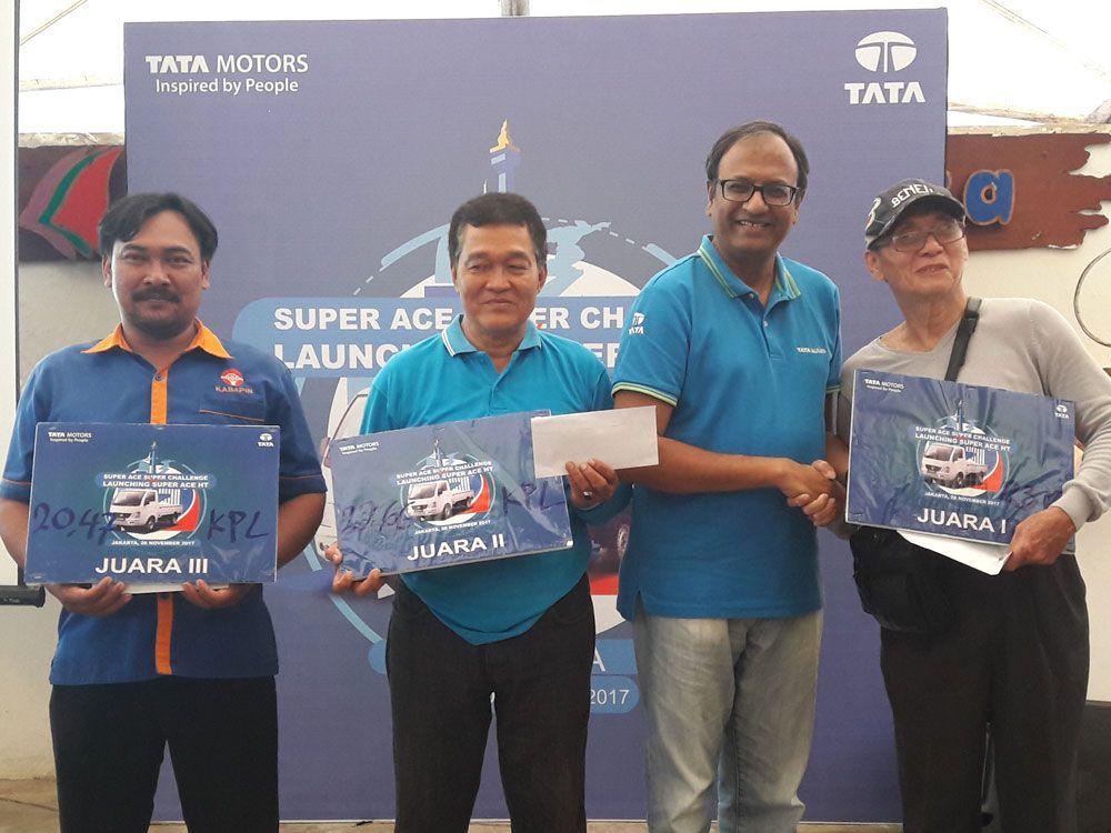 Lomba Irit BBM Tata Super Ace Jabodetabek Ukir 23,17 KM/L