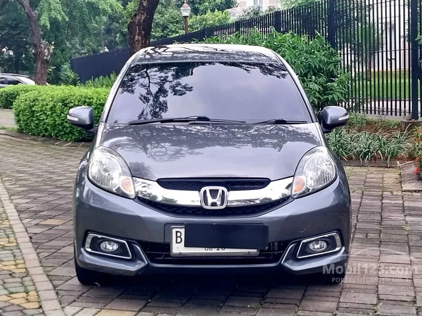 Jual Mobil Honda Mobilio 2014 E 1.5 di Banten Automatic MPV Abu