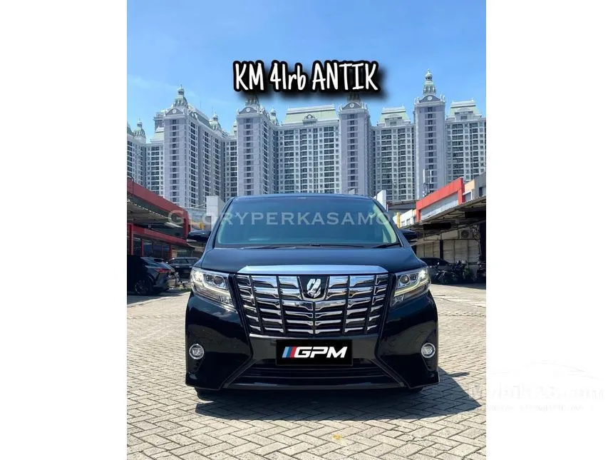 2016 Toyota Alphard G MPV