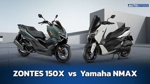 ZONTES 150X vs Yamaha NMAX เลือกคันไหนดี?