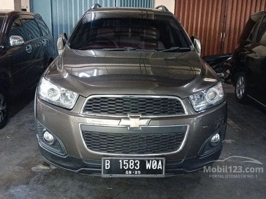 Jual Mobil Chevrolet Captiva 2015 Pearl White 2.0 di DKI Jakarta Automatic SUV Coklat Rp 169.000.000