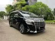 Jual Mobil Toyota Alphard 2021 G 2.5 di DKI Jakarta Automatic Van Wagon Hitam Rp 1.050.000.000
