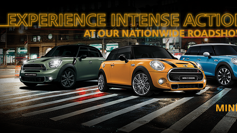 MINI Launches INTENCITY Nationwide Roadshow