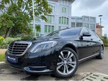 2015 Mercedes-Benz S400 L 3.0 Exclusive Sedan Nik2015 Black On Saddle Tan Km20rb Antik Panoramic Sunroof PBD #AUTOHIGH #BEST OFFER