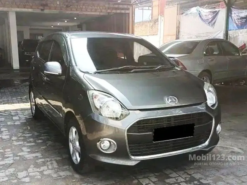 Jual Mobil Daihatsu Ayla 2014 X 1.0 di DKI Jakarta Manual Hatchback Abu