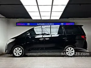 2014 Toyota Alphard 3.5 G MPV