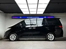2014 Toyota Alphard 3.5 G MPV