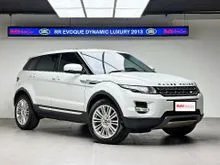 2013 Land Rover Range Rover Evoque 2.0 Dynamic Luxury Si4 SUV Istimewa