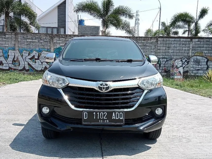 Jual Mobil Toyota Avanza 2015 G Luxury 1.3 di Jawa Barat Manual MPV Hitam Rp 125.000.000