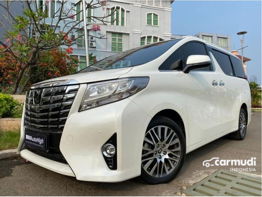 Jual Mobil Toyota Alphard 17 G 2 5 Di Dki Jakarta Automatic Van Wagon Putih Rp 850 000 000 Carmudi Co Id