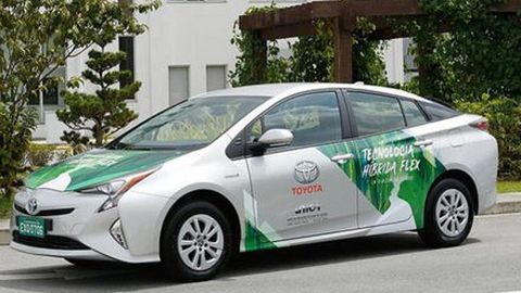 Toyota เปิดตัว Prius ขุมพลัง Flex-Fuel รุ่นต้นแบบครั้งแรกในโลก