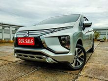 Mitsubishi Xpander Ultimate AT 2018 Silver Tangan Pertama Service Record KREDIT BISA DIBANTU MURAH