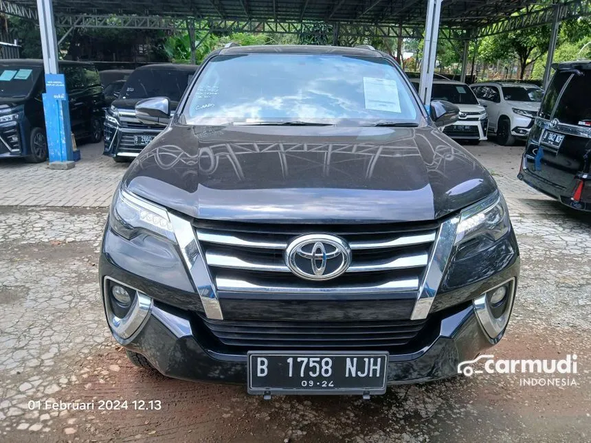 Jual Mobil Toyota Fortuner 2019 VRZ 2.4 di DKI Jakarta Automatic SUV Hitam Rp 402.000.000
