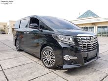 Toyota Alphard 2.5 SC Audioless 2015 Antik Tgn Pertama Pakaian Pribadi