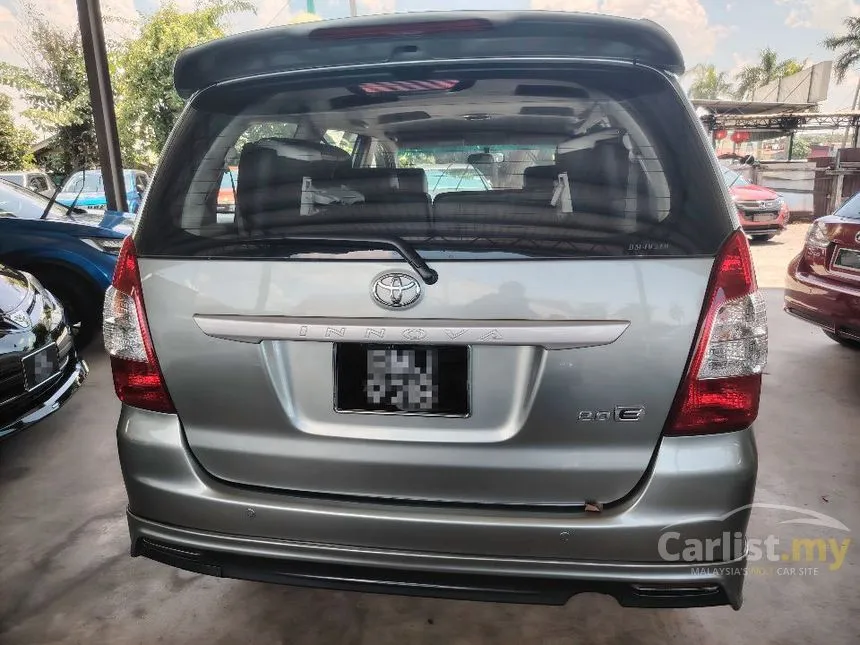 2013 Toyota Innova E MPV