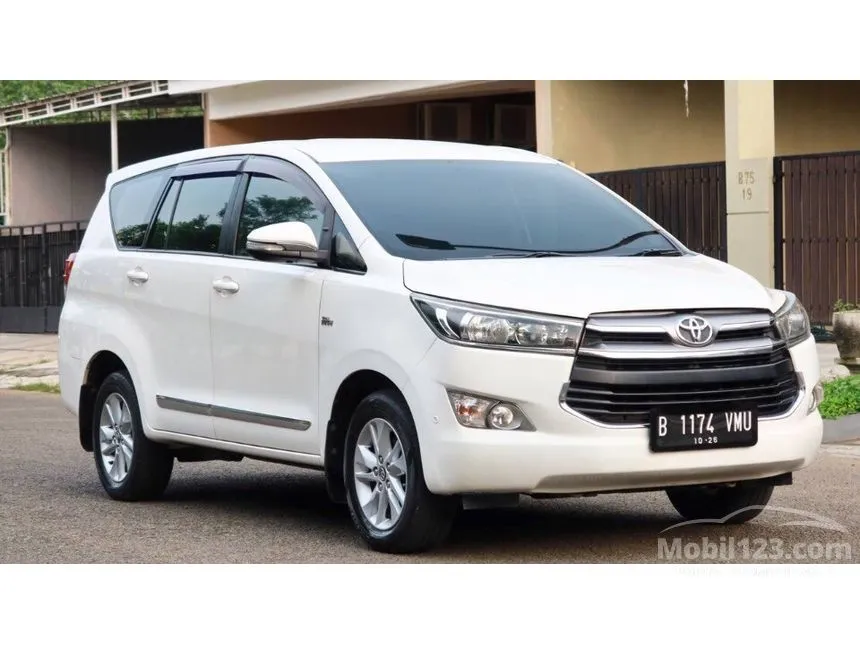 Jual Mobil Toyota Kijang Innova 2016 V 2.0 di Banten Automatic MPV Putih Rp 255.000.000