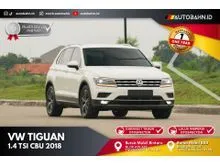2018 Volkswagen Tiguan 1.4 TSI SUV White on Black Garansi Bebas Tabrak & Banjir TDP 38JT