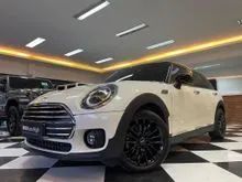 MINI COOPER CLUBMAN 1.5 LCI 2021/2022 NEW PROFILE WHITE ON BLACK
Km.8.000 Stnk 1 Tahun Register 2022 ( NIK.2021 )