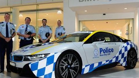 BMW i8 Jadi Mobil Kepolisian New South Wales