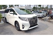 2015 Toyota Alphard 2.5 G POWER BOOT UNREG