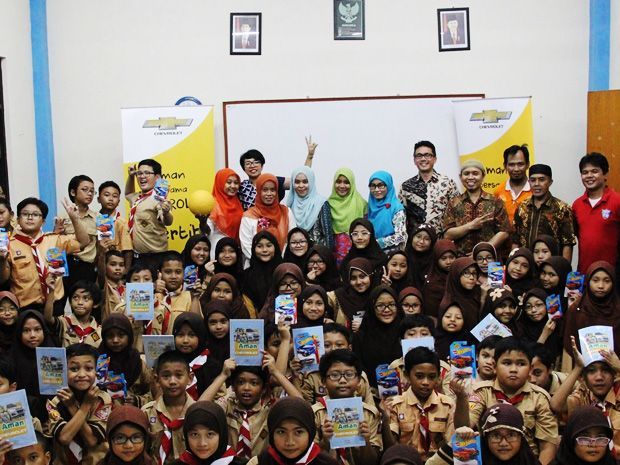 GM Indonesia Ajak Anak Sekolah Dasar Jadi Duta Keselamatan