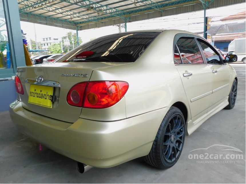 Toyota Corolla Altis 2003 E 1.8 in กรุงเทพและปริมณฑล Automatic Sedan สี ...